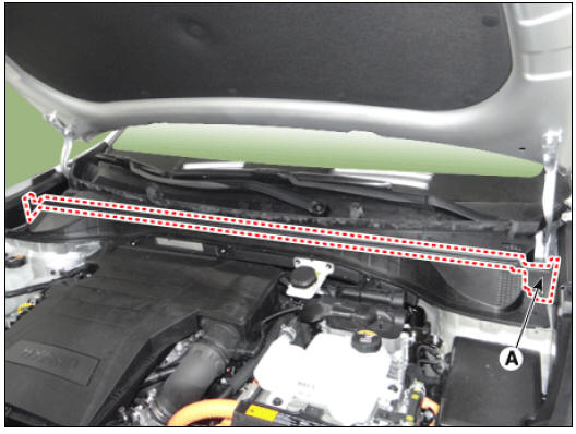 Hood Weatherstrip Repair procedures