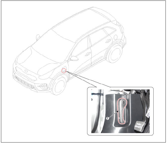 Hood Latch Release Handle