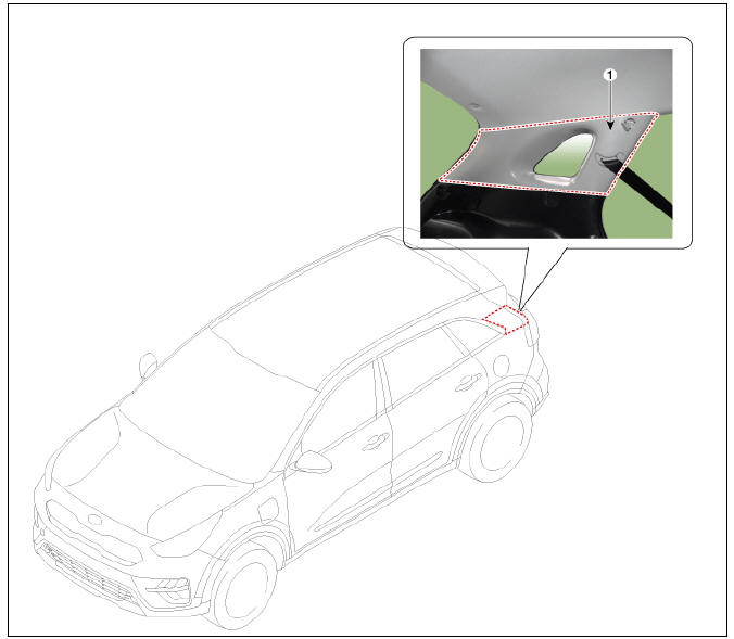 Rear pillar trim