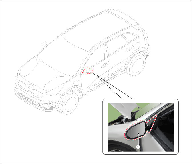 Outside Rear View Mirror
