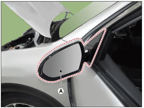  Outside Rear View Mirror Repair procedures