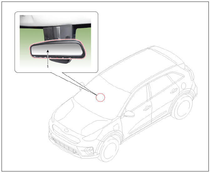 Inside Rear View Mirror 