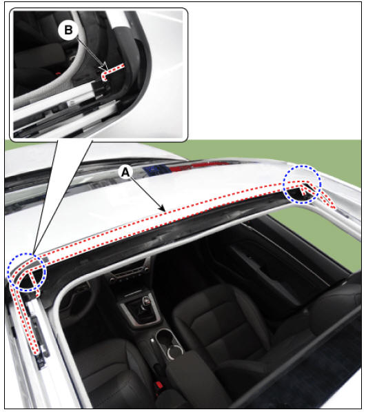 Sunroof Deflector Repair procedures