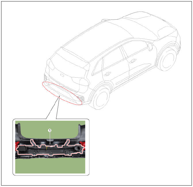 Rear bumper beam assembly