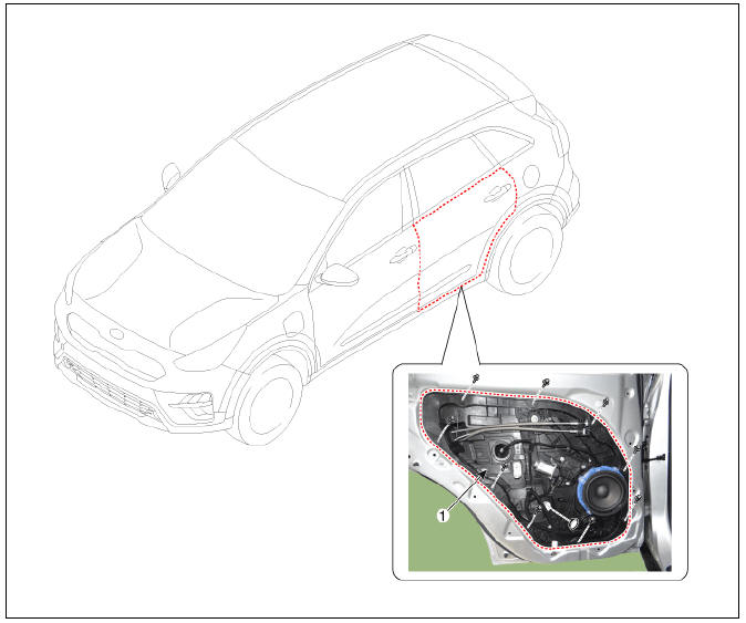 Rear door module