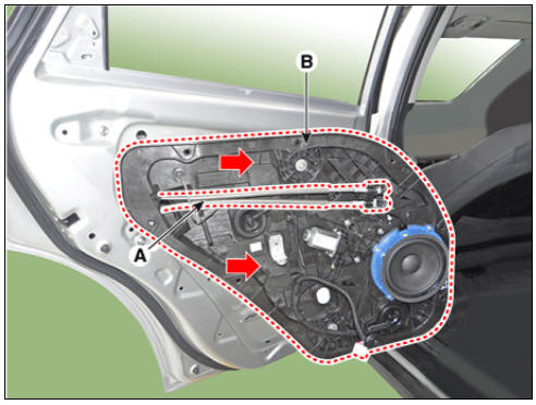 Rear door module