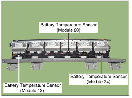 Main High Voltage Battery Temperature Sensor