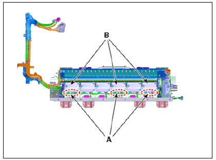 Main High Voltage Battery Temperature Sensor