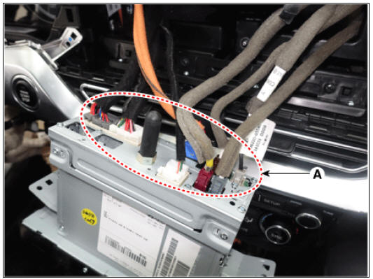 AVN(Audio Video Navigation) head unit Repair procedures