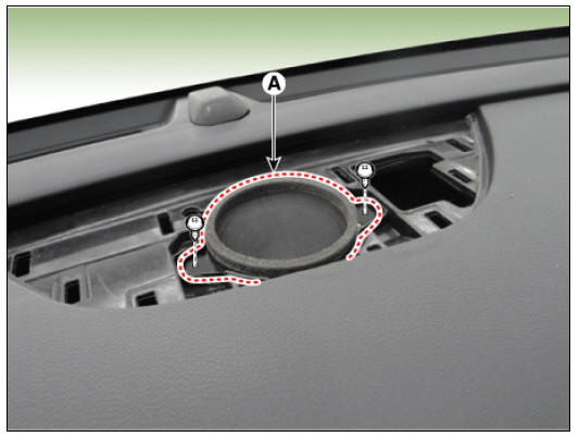 Crash Pad Center Speaker
