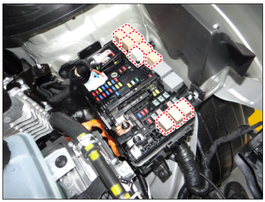 Engine Room Relay Block