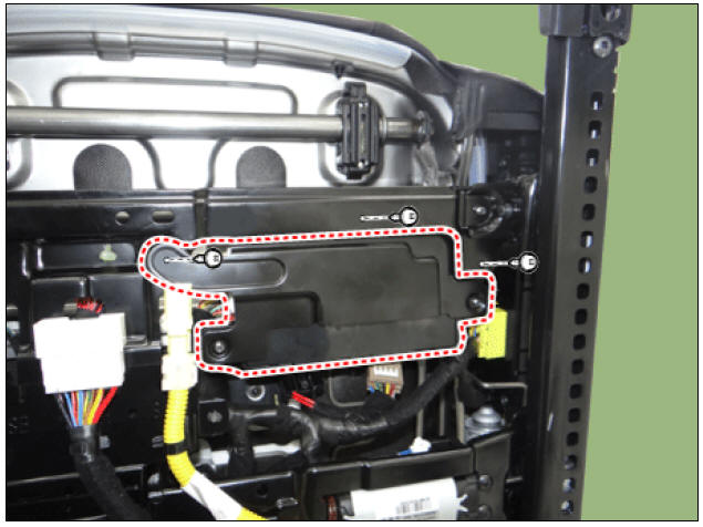 Memory power seat unit Repair procedures