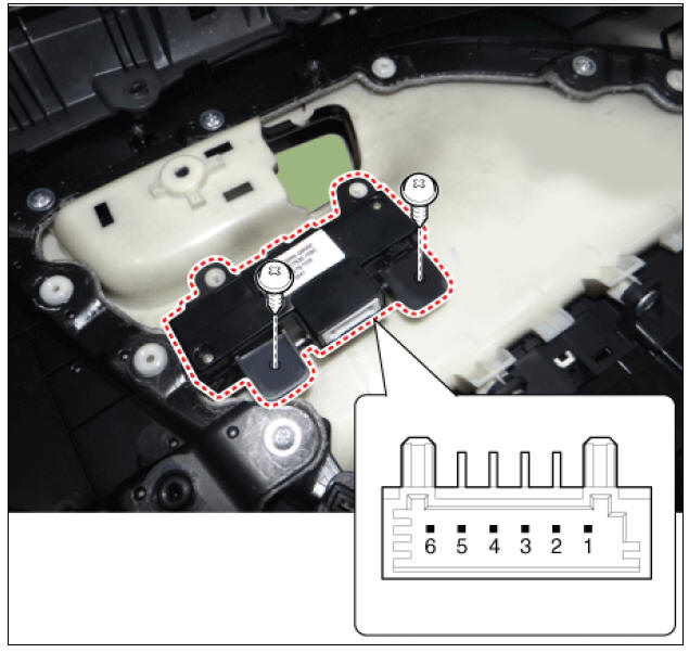 Memory power seat switch Repair procedures