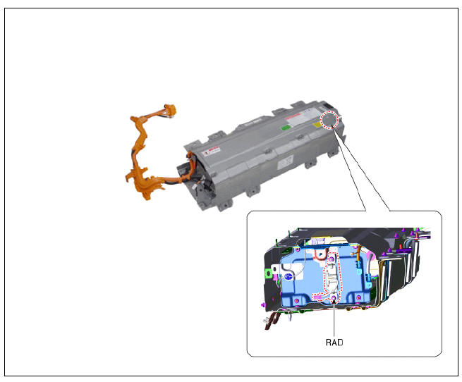 Main High Voltage Battery