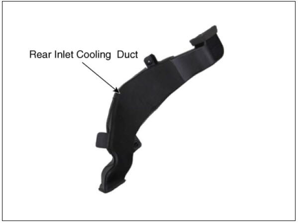 Front Inlet Cooling Duct