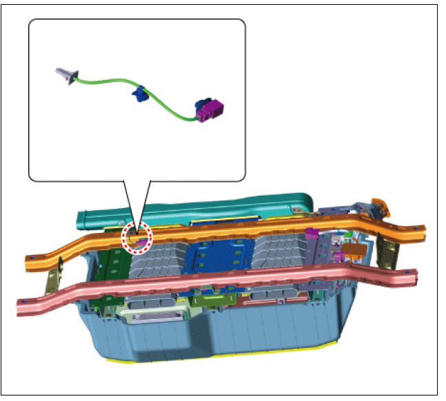 Inlet Temperature Sensor #2 (Sub High Voltage)