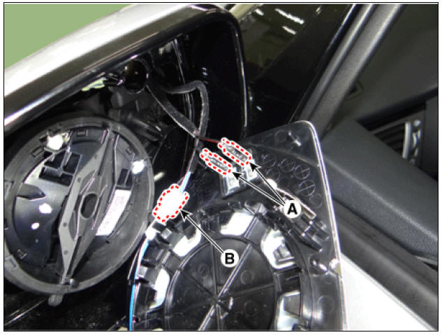 Power Door Mirror Actuator 