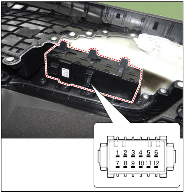 Assist Power Window Switch