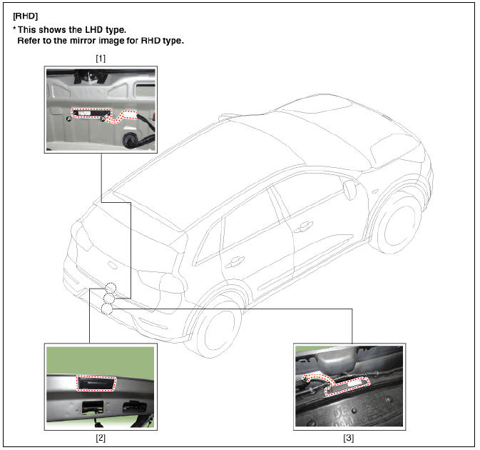 Smart Key System / Components And Components Location