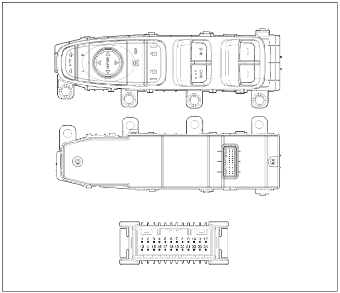 IMS type (DDM : Driver Door Module)