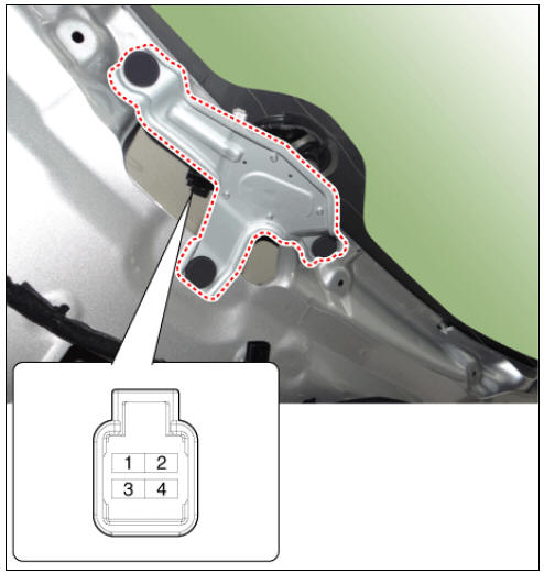 Rear Wiper Motor Inspection