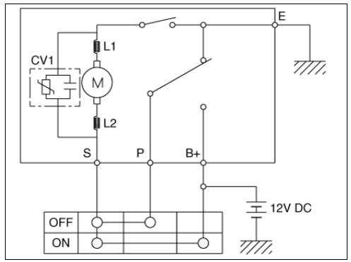Rear Wiper Motor Inspection