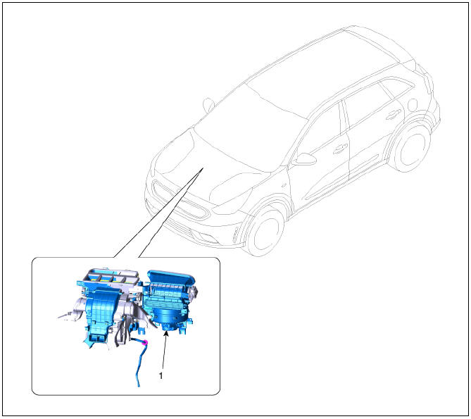 Blower Unit Components and components location