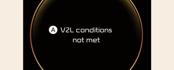 V2L conditions not met