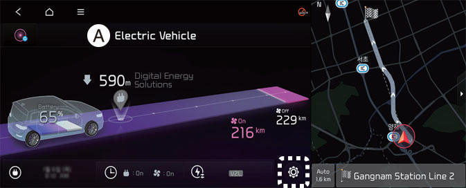 EV settings