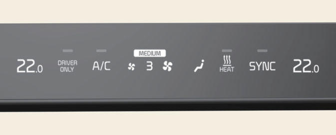Climate control panel - Type A