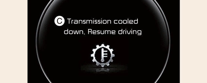 Shift dial SBW type of DCT warning messages