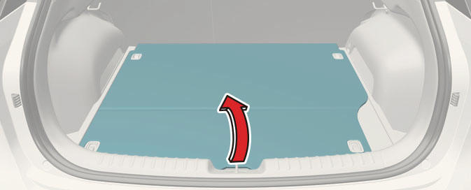 Luggage board (if equipped)