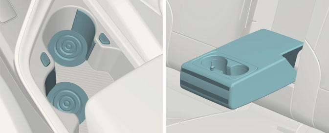 Cup holders (if equipped)