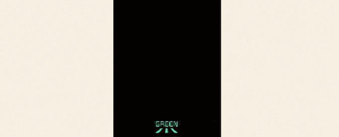 Green Zone Drive Mode LCD display