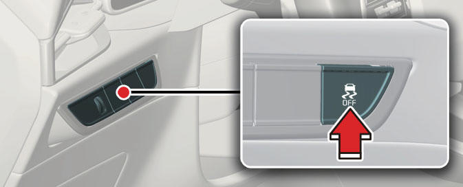 Operating ESC OFF button