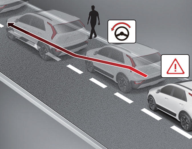 Evasive Steering Assist function (if equipped)