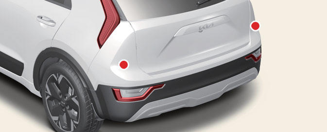 Rear corner radar (if equipped)