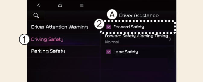 Forward safety
