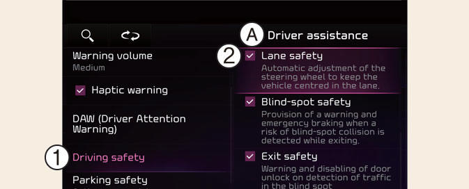 Lane safety