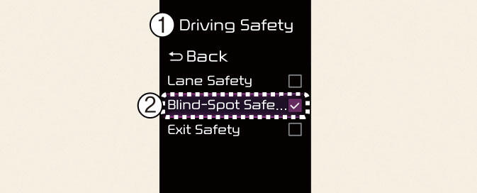 Blind-spot safety