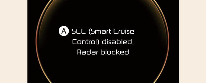 Smart Cruise Control disabled