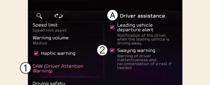 Driver Attention Warning