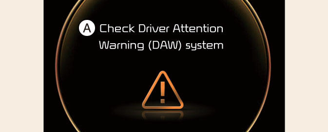 Driver Attention Warning malfunction