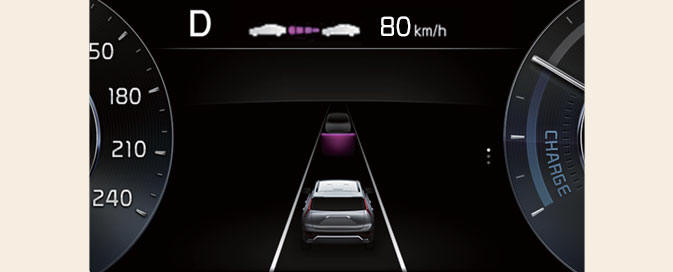 Based on Driving Style operating (if equipped)- Information is inherent only Kia Niro EV