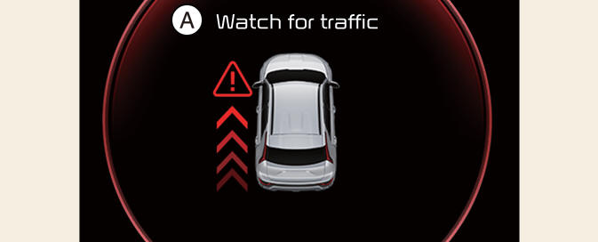 Collision warning when exiting vehicle