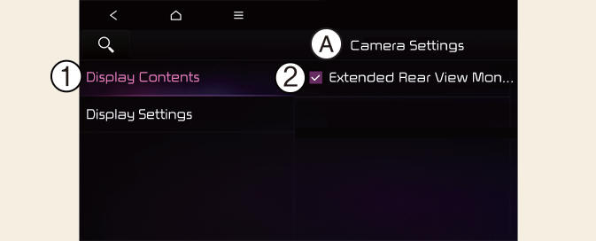 Camera settings