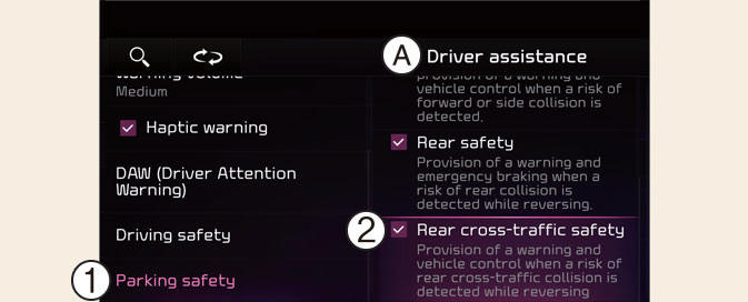 Rear Cross-Traffic Safety