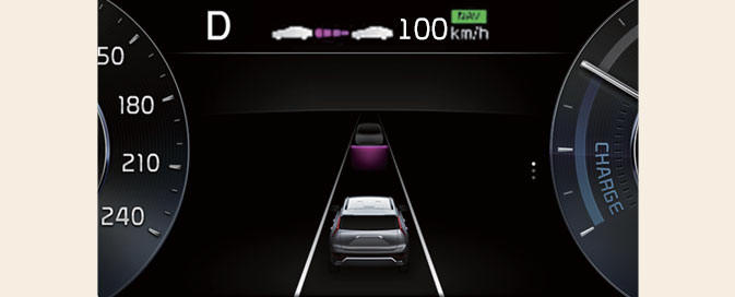 Navigation-based Smart Cruise Control operating