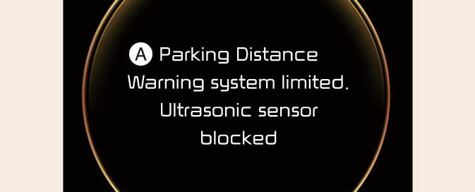 Parking Distance Warning disabled