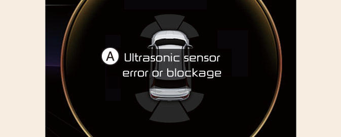 Rear ultrasonic sensors